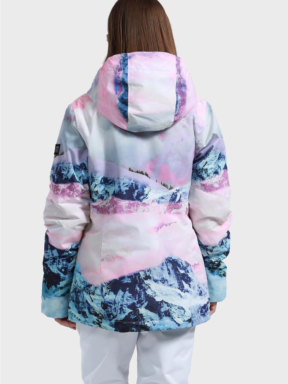 GSOU SNOW Women’s Snow Mountain Waterproof Ski Jacket Hood Size L - Picture 14 of 16